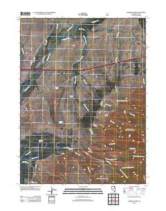 2012 Map of Herder Creek, 2012 Print