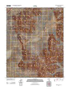 2012 Map of Hidden Valley, 2012 Print