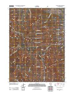 2011 Map of Hinkey Summit, 2011 Print