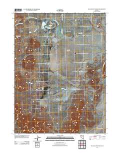 2011 Map of Hualapai Flat South, 2011 Print