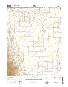 2014 Map of Hyde Well, 2014 Print