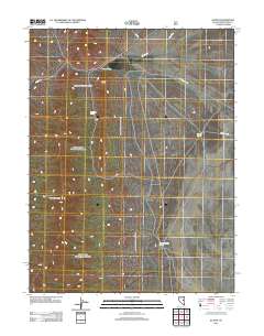 2012 Map of Illipah, 2012 Print
