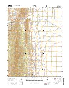 2014 Map of Illipah, 2014 Print