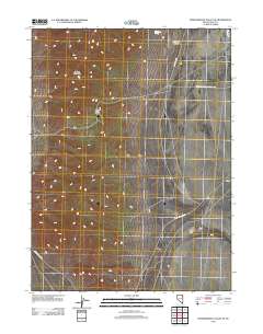 2012 Map of Independence Valley SE, 2012 Print