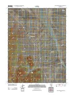 2012 Map of Indian Springs Knolls, 2012 Print