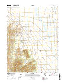 2014 Map of Indian Springs Knolls, 2014 Print