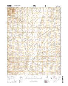 2014 Map of Ione SW, 2014 Print
