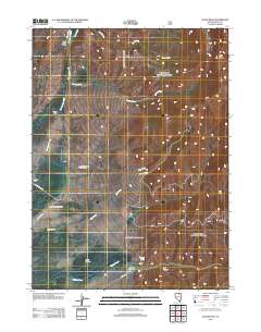 2012 Map of Jacks Peak, 2012 Print