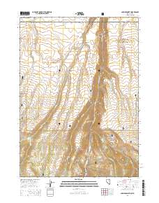 2014 Map of Jarbidge North, 2014 Print