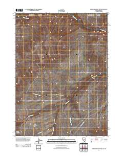 2011 Map of Jordan Meadow NW, 2011 Print