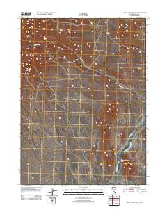 2012 Map of Knoll Mountain SE, 2012 Print