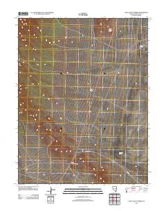 2012 Map of Lake Valley Summit, 2012 Print