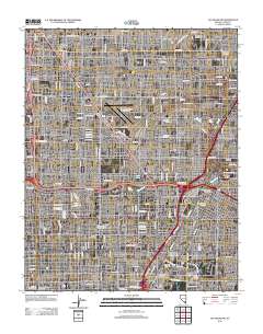 2012 Map of Las Vegas NW, 2012 Print