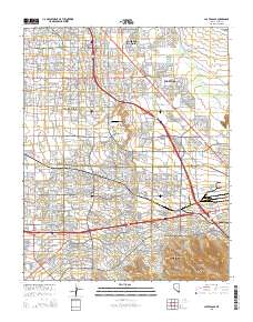 Usgs Us Topo 7 5 Minute Map For Las Vegas Se Nv 2015 Data Gov
