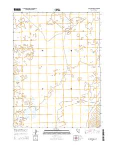 2015 Map of Lay Waterhole, 2015 Print