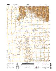 2015 Map of Leonard Creek Slough North, 2015 Print