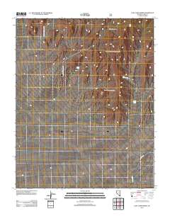 2012 Map of Lost Cabin Spring, 2012 Print