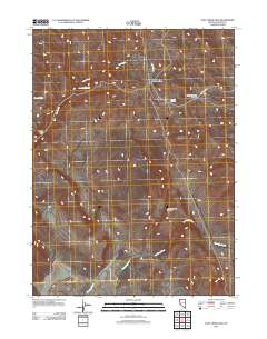 2011 Map of Lost Creek Pass, 2011 Print
