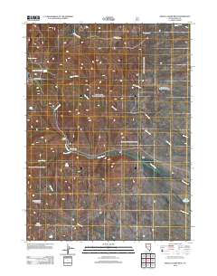 2012 Map of Mahala Creek West, 2012 Print