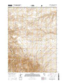 2015 Map of Mahogany Spring, 2015 Print