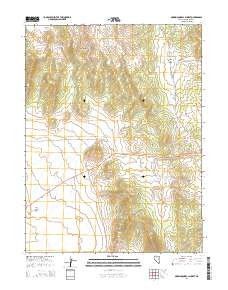 2014 Map of Marking Corral Summit, 2014 Print