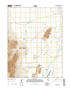 2014 Map of Mason Butte, 2014 Print
