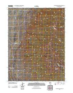 2012 Map of McBrides Sheep Well, 2012 Print