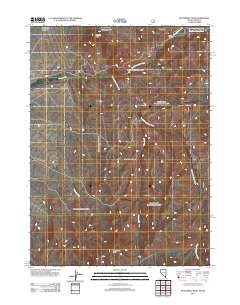 2011 Map of McConnell Peak, 2011 Print