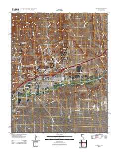 2012 Map of Mesquite, 2012 Print