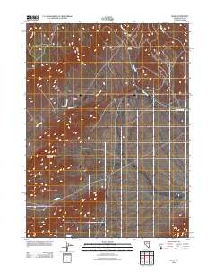 2012 Map of Midas, 2012 Print