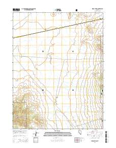 2014 Map of Midas Spring, 2014 Print