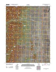 2012 Map of Milk Ranch Spring, 2012 Print