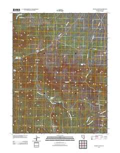 2012 Map of Miller Canyon, 2012 Print