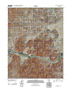 2011 Map of Misfits Flat, 2011 Print