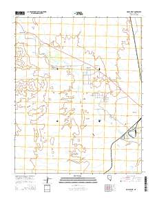2015 Map of Moapa West, 2015 Print