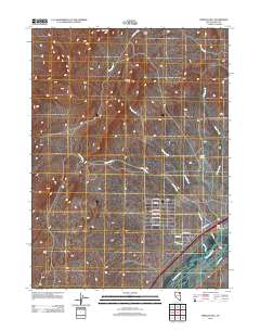 2012 Map of Morgan Hill, 2012 Print