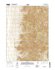 2014 Map of Morgan Pass, 2014 Print