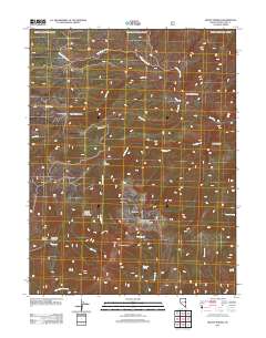2012 Map of Mount Moriah, 2012 Print