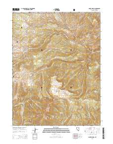 2015 Map of Mount Moriah, 2015 Print