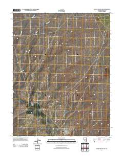 2012 Map of Mount Wilson SW, 2012 Print