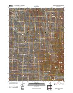 2012 Map of Ninemile Mountain SW, 2012 Print