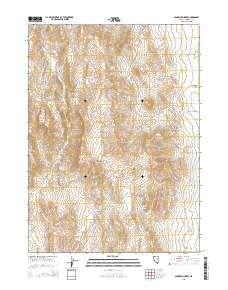 2015 Map of Ninemile Summit, 2015 Print