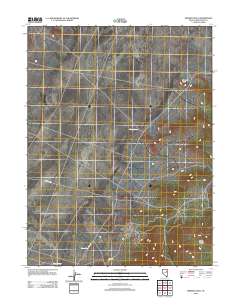 2012 Map of Ninemile Well, 2012 Print