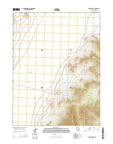 2014 Map of Ninemile Well, 2014 Print