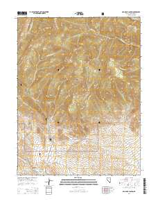 2014 Map of Old Mans Canyon, 2014 Print