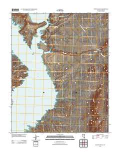 2012 Map of Overton Beach, 2012 Print