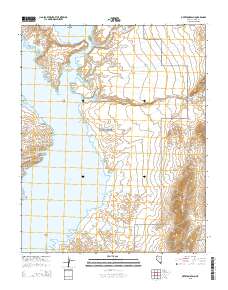 2015 Map of Overton Beach, 2015 Print