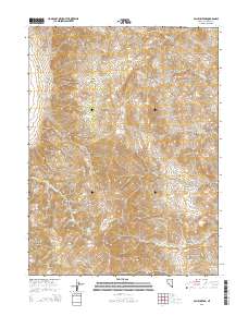2015 Map of Pah-Rum Peak, 2015 Print