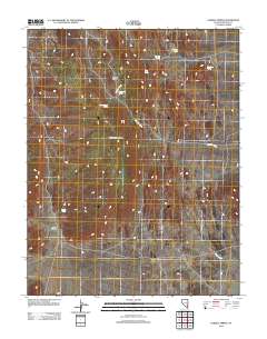 2012 Map of Pahroc Spring, 2012 Print