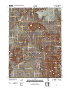 2011 Map of Painted Point, 2011 Print